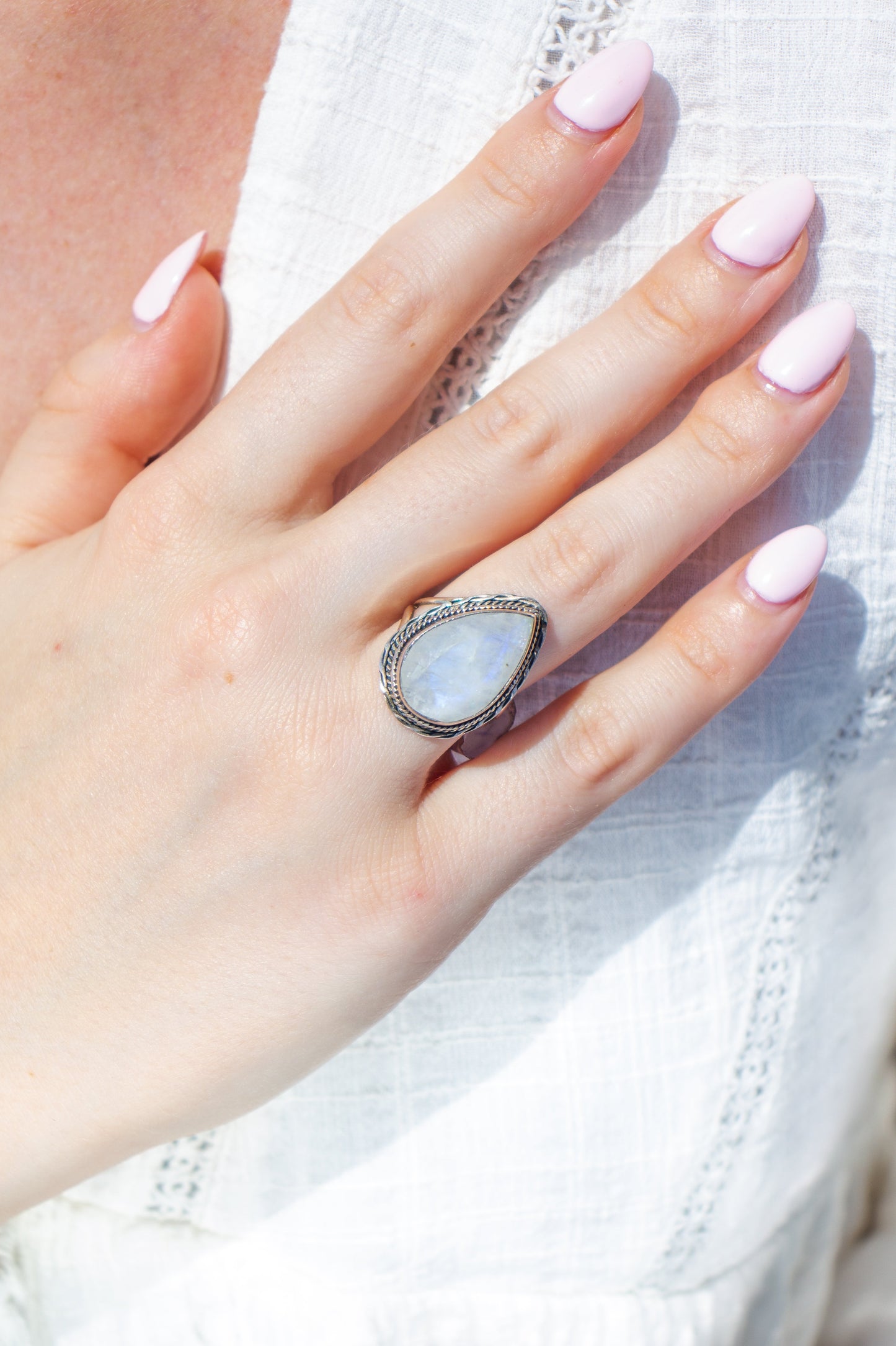 Ring Maansteen Liora