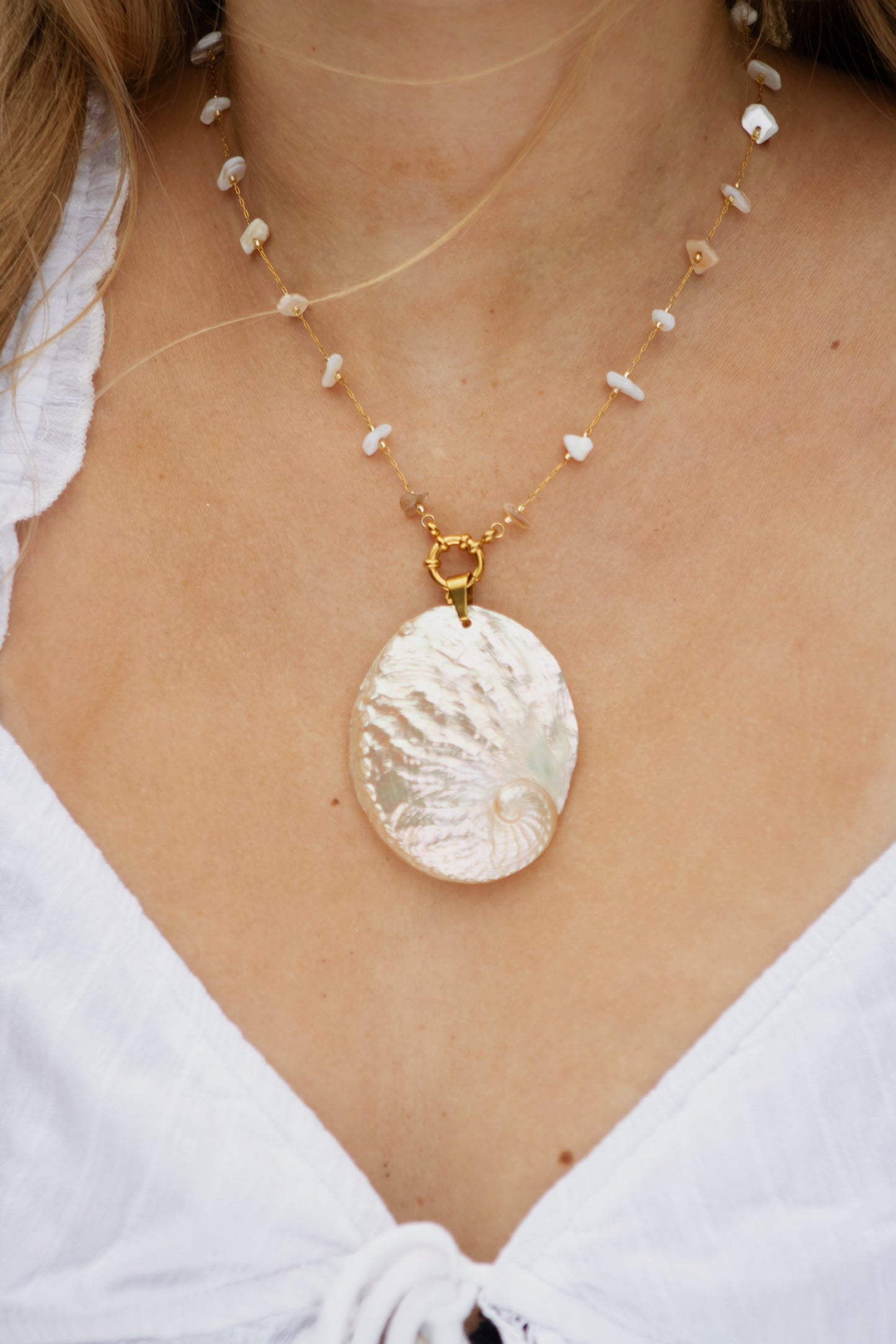 Ketting schelp statement