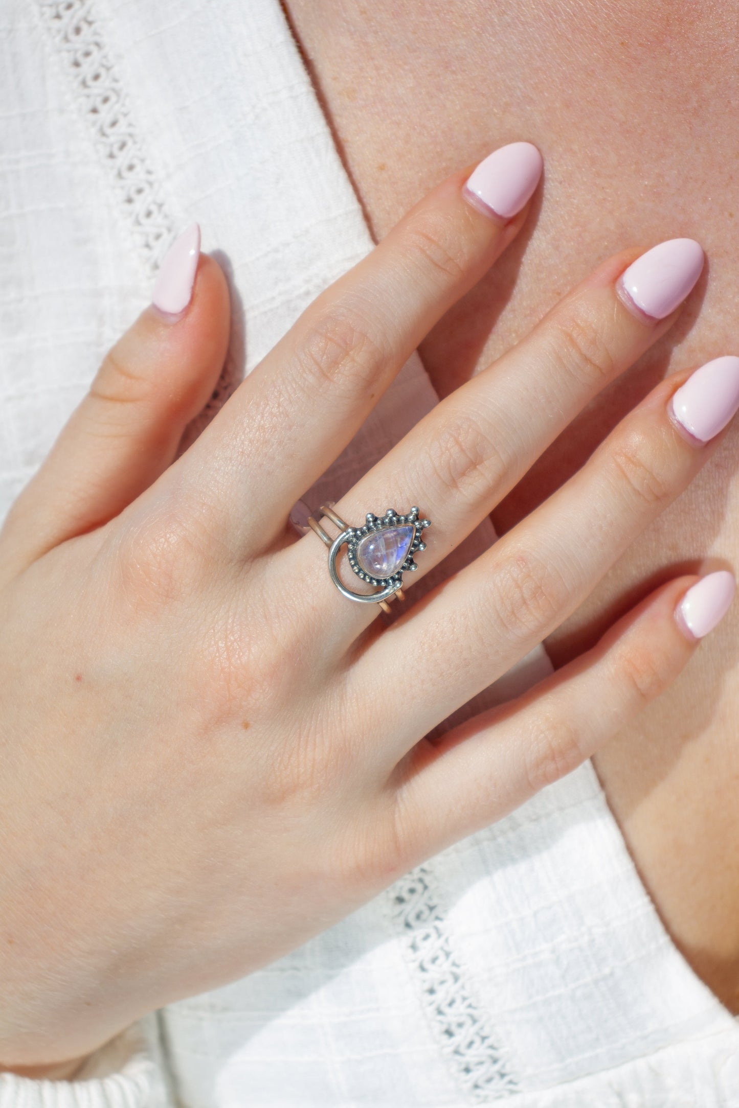 Ring Maansteen Nayla