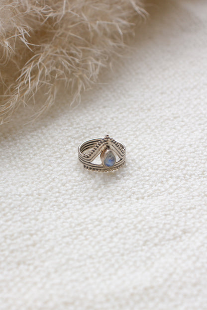 Ring Labradoriet Luna