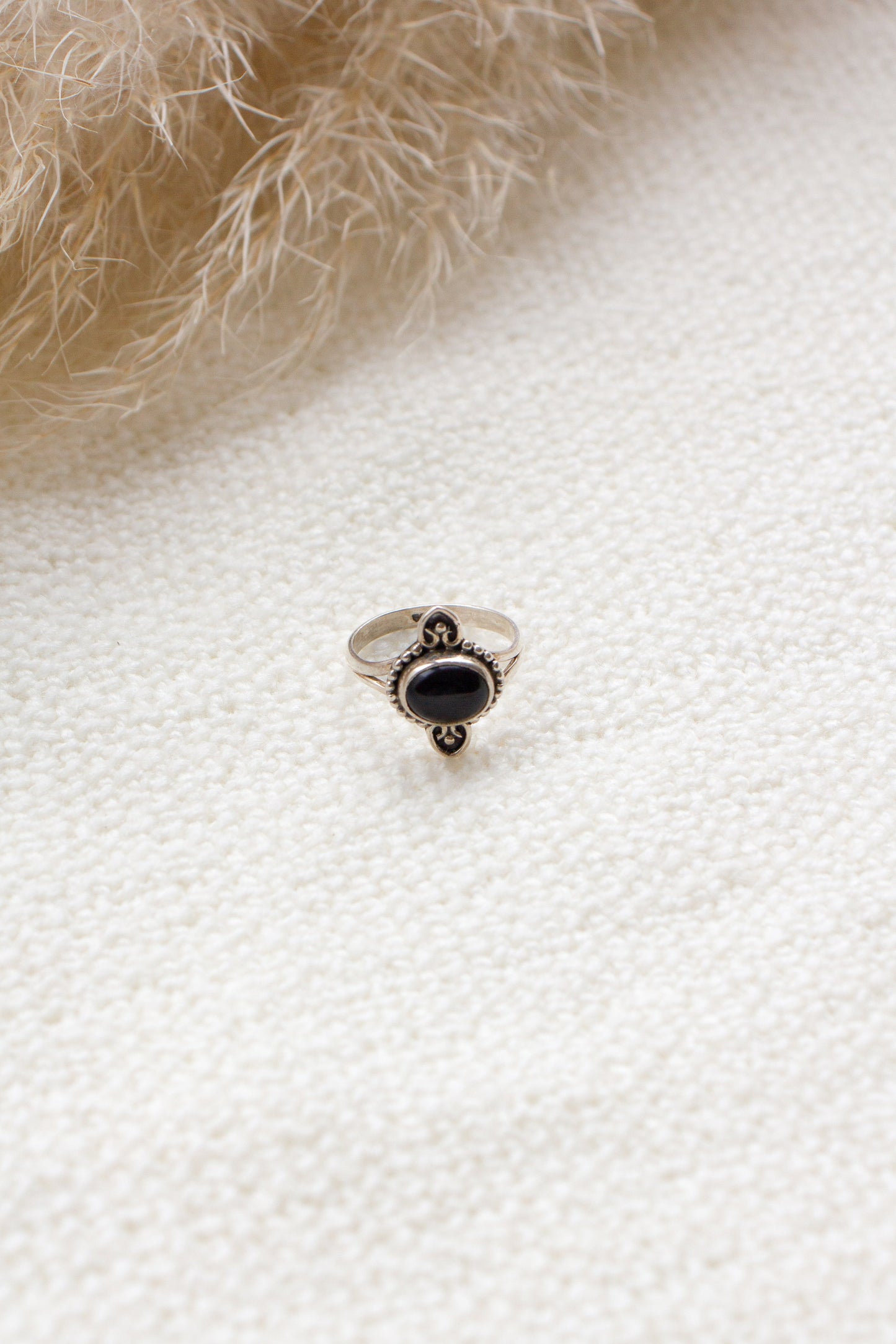 Ring Zwarte Onyx Amara