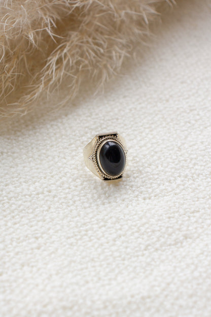 Ring Zwarte Onyx Zora