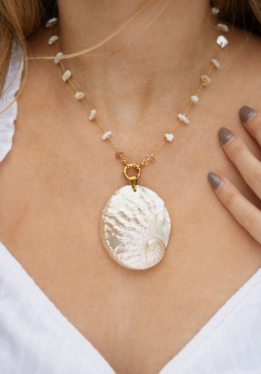 Ketting schelp statement