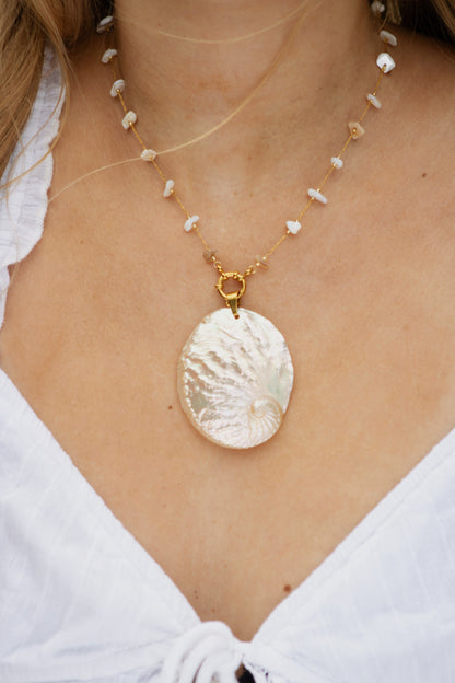 Ketting schelp statement
