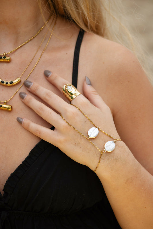 Handchain parels